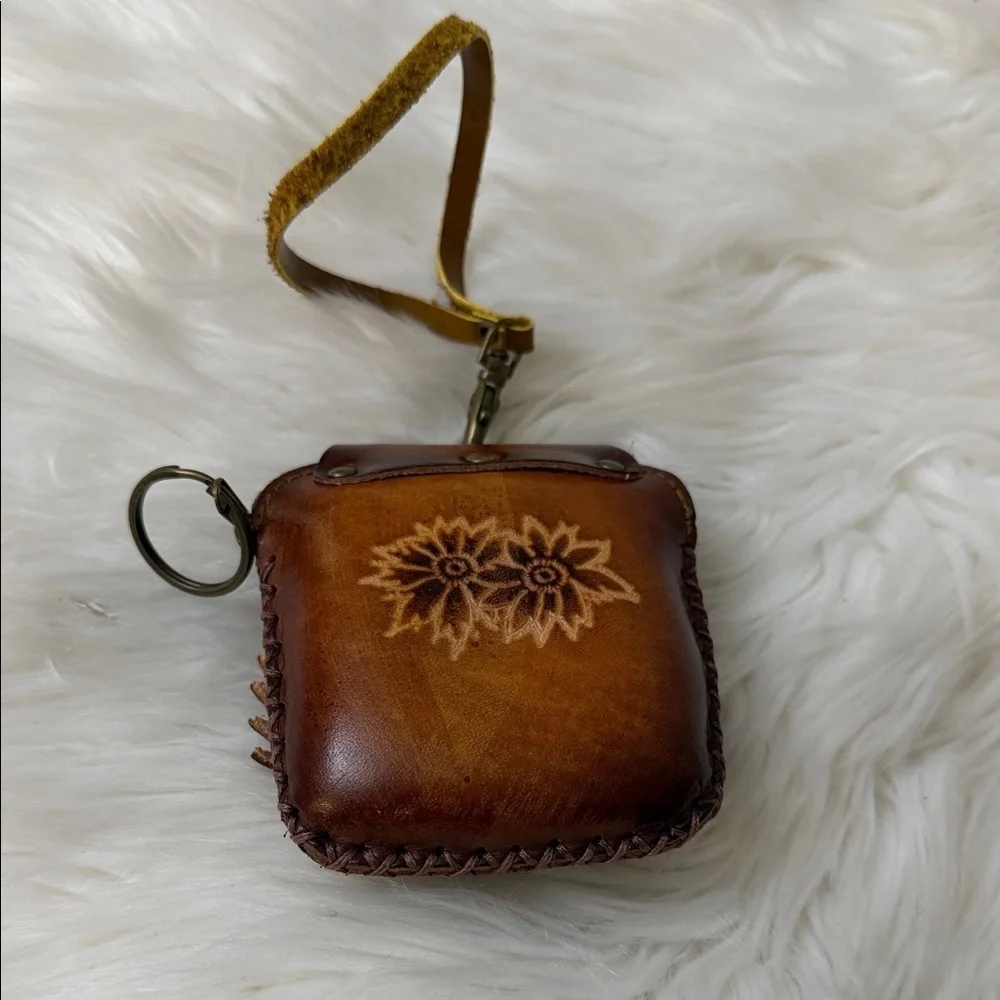 Leather Sloth Coin Purse